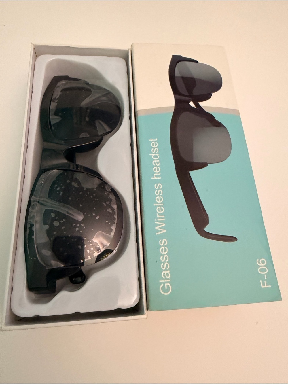 Wireless Glasses Headset in Black - Bluetooth Audio Sunglasses